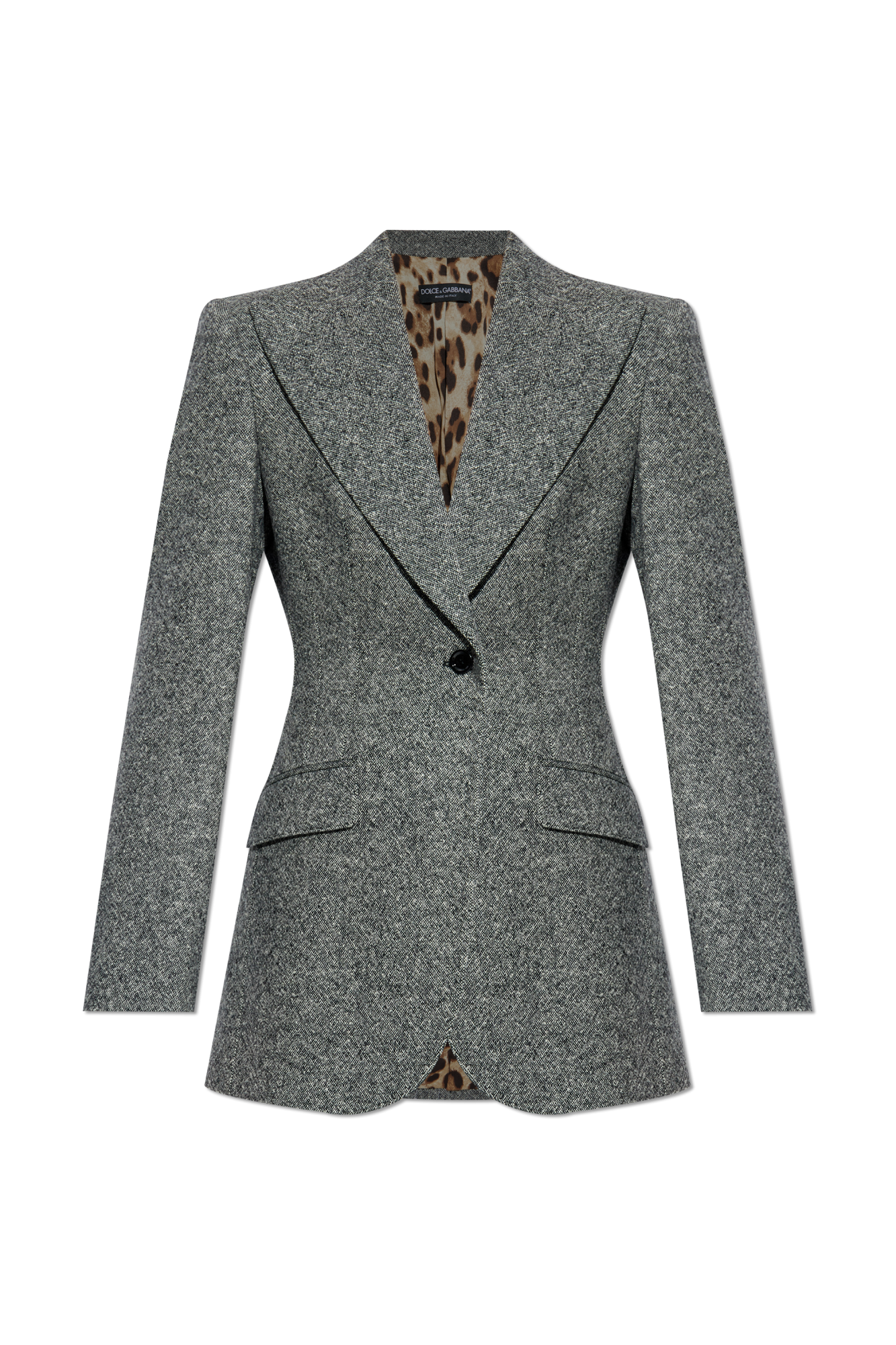 ジャケット・アウター DOLCE&GABBANA - wool jacket Dolce & Gabbana Jacket Men's Wool Blend Famiglia Patch